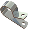 Cable Clamp, Aluminium Alloy, 3.2Mm; Cable Clamp / Clip Type Essentra Components - 86AH0298 - Newark, An Avnet Company