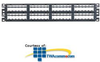 Panduit® Mini-Com M6 Modular Faceplate Patch Panels.. - CPPL48M6BLY - TelephoneStuff.com