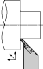 Single-Ended Groover Toolholder - G/P Toolholder - Greenleaf Corporation