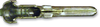 Contact, Commercial Mate-N-Lok Series, Pin, 17 Awg, 20 Awg, Crimp, Brass Rohs Compliant Amp - Te Connectivity - 78T5638 - Newark, An Avnet Company
