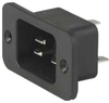 Iec Power Conn, C18 Inlet, 20A/250V; Iec Connector Type Schurter - 64M1556 - Newark, An Avnet Company