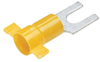 Fork Terminal, Vinyl Insulated, 12 10 Awg, #10 Stud Size, Funnel Entry Rohs Compliant Panduit - 07AH2260 - Newark, An Avnet Company