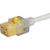 VAC19KS, North America, V-Lock cord retaining, 3.0 m, Connector IEC C19, SJT 3x14 AWG, white -- 6051.2131 - Image