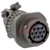 CONNECTOR,MILSPEC CABLE CONNECTING RECEPTACLE W/CABLE CLAMP,10#20 SOLDER SOCKET - 70010740 - Allied Electronics, Inc.