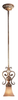 1561-477 1 Light Mini Pendant - 1561-477 - Minka Group