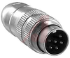 Connector, IP68 Watertight Locking; 6; 0.75; 5 A; 250 VAC; 10^13 Ohms; 2 pF - 70151646 - Allied Electronics, Inc.