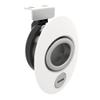 Push-to-Close Latch, Key Locking, 10-16mm  Door Thickness, Plastic Components with 316 Stainless Steel Handle, White Body, Electropolished Handle - MP-03-110-770 - Southco