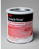 3M Scotch-Weld High Performance 4693 Industrial Plastic Adhesive - Light Amber Liquid 1 qt Can - 83759 - 021200-83759 - R. S. Hughes Company, Inc.