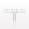 T Connector, Barbed, Natural - 61122 - Qosina Corp.