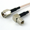 SMA Male to RA 10-32 Male Cable RG-316 Coax in 24 Inch and RoHS - FMC0214315LF-24 - Fairview Microwave Inc.