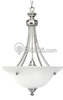 Three-Light Foyer Fixture - P3608-81 - bulbs.com