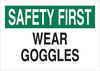Eye Protection Sign - 74479 - Brady Corporation