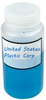 Polypropylene Graduated Label Bottles with Caps - 73020 - U.S. Plastic Corporation