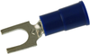 Terminal, Block Fork, Stud 10, Crimp, Blue; Product Range 3M - 94T2794 - Newark, An Avnet Company