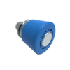 Spring Loaded Plunger, Thead-in, Large Size, Without hold-open feature, Steel, Blue Knob - 56-280-008 - Southco