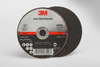 3M COW Ceramic Cutoff Wheel - Type 1 (Straight) - 60 Grit Medium Grade - 3 in Diameter - 1/4 in Center Hole - Thickness 0.035 in - 66556 -- 051115-66556 - Image