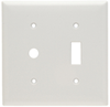 Standard Combination Two Gang Wall Plate - SP112W - Legrand