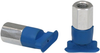Flat suction cup (oval) for long and also curved workpieces SGON 15x5 HT1-60 M5-IG -- 10.01.05.00418 - Image