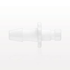 Bayonet Male Connector, Barbed, White -- 64112
