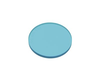 Bandpass Filter, Colored Glass, 25.4 mm, Blue Bandpass, BG39 Glass -- FSR-BG39
