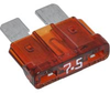 Fuse;Automotive;Fast Acting;7.5A;Supplemental;Dims 0.75x0.2x0.73