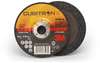 3M Cubitron II Type-Q Ceramic Aluminum Oxide Depressed Center Grinding Wheel - 4 in Dia 5/8 in Center Hole - Thickness 1/4 in - 15,300 Max RPM - 78468 - 051115-78468 - R. S. Hughes Company, Inc.