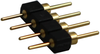 Board-To-Board Connector, Ts Series, Through Hole, Header, 4, 2.54 Mm, Gold Plated Contacts Rohs Compliant Samtec - 15P3830 - Newark, An Avnet Company