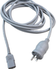 Power Cord, Nema 5-15P-Iec C13, 15Ft; Connector Type A Multicomp Pro - 74Y9207 - Newark, An Avnet Company