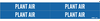 Self-Sticking Vinyl Pipe Marker - 7399-4 - Brady Corporation