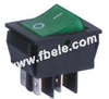 Double-poles Rocker Switch -- IRS-201-2C ON-OFF - Image