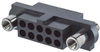 23+23 Pos. Female DIL Cable Housing, Reverse Fix Panel Mount - M80-4154698 - Harwin Plc