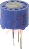 Trimmer;Cermet;Rest 10 Kilohms;PCB;1 Turn;Linear;Pwr-Rtg 0.5W;Dim 7mmDiax6mmL - 70218591 - Allied Electronics, Inc.