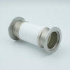 Ceramic Break, 30KV Isolation, 1.37″ Inner Dia, 2.16″ QF / KF Flange -- A0597-2-QF - Image
