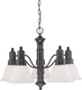 60-3333 Mid. Chandeliers-Glass Down - 429439 - Capital Lighting, Inc.