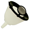 Funnel With Splash Ring - 3669 - U.S. Plastic Corporation