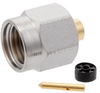 2.92mm Male (Plug) Connector For RG405, RG405 Tinned, .086 SR Cable, Solder, Gold Plated Beryllium Copper Body, Length 0.43 In -- SC5844