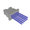 Rectangular Cable Assemblies - 612-S2SD-05-24C-L-18.00-S-ND - DigiKey