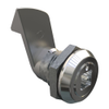 Quarter-Turn Cam Latch, 8 mm Square Recess, 23mm  Grip, Sealed, Zinc Alloy, Chrome Plated, Bright - E5-6-082-510 - Southco