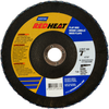 Norton Red Heat Flap Disc Type 29 - 63642504336 - Norton Abrasives