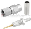 10-32 Male (Plug) Connector For RG174, RG316, RG188, 0.100 inch, LMR-100, LMR-100A, LMR-100A-FR Cable, Clamp/Solder -- SC5560 - Image