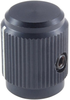 Round Knurled W/indicator Line, 6.35Mm; Shaft Type Nte Electronics - 73C7401 - Newark, An Avnet Company