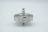 Single Mode 1310nm Fiber Optic Feedthrough, FC/APC Connector, 1 Feedthrough, 2.75″ Conflat Flange -- A14869-3-CF - Image
