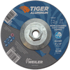 6 x 1/8 TIGER ALUMINUM Type 27 Cut/Grind Combo Wheel ALU30T 5/8-11 Nut - 58220 - Weiler Abrasives