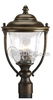 Three-Light Outdoor Post Lantern - P5484-108 - bulbs.com
