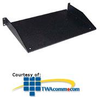Sprint Front-Mount Equipment Shelf (Black) - 969001 - TelephoneStuff.com