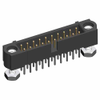 21+21 Pos. Male DIL Vertical Throughboard Conn. Jackscrews - M80-5T24205MF - Harwin Plc