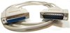 10ft DB25 M/F Null Modem Cable -- NU22-10 - Image