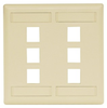 Datacommunication Face Plate - IFP26AL - Hubbell Incorporated