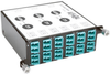 40/100Gb Breakout Cassette, 40Gb to 4 x 10Gb, 100Gb to 4 x 25Gb, (x3) 8-Fiber MTP/MPO to (x12) LC Duplex, Type-B Polarity - N484-3M8-LC12 - Tripp Lite by Eaton