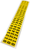Label, 8.7Mm X 12.6Mm, Nyl/vinyl, Blk/yel Rohs Compliant Multicomp Pro - 75AH9120 - Newark, An Avnet Company